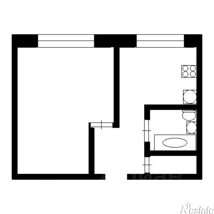 1-комн квартира пр-д 3-й Микрорайон, 15а,  д. 15а