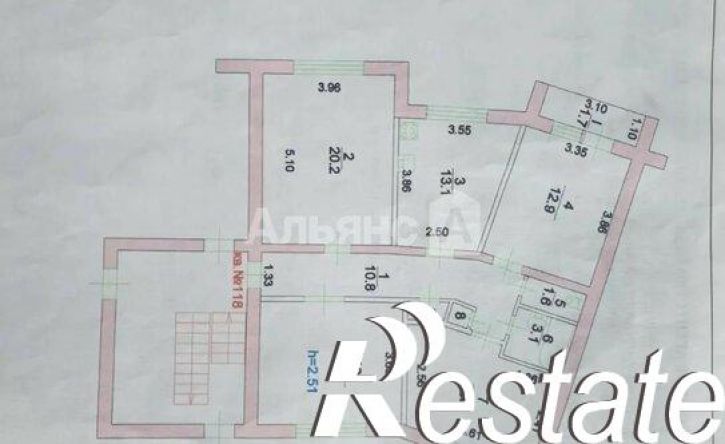 4-комн квартира Индустриальная улица, 1А,  д. 1А
